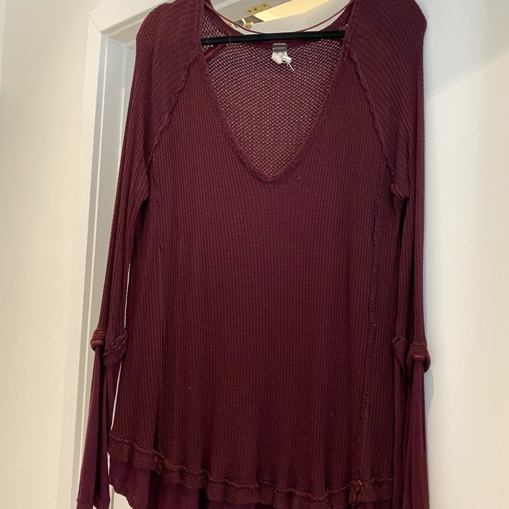 Free people thermal tee